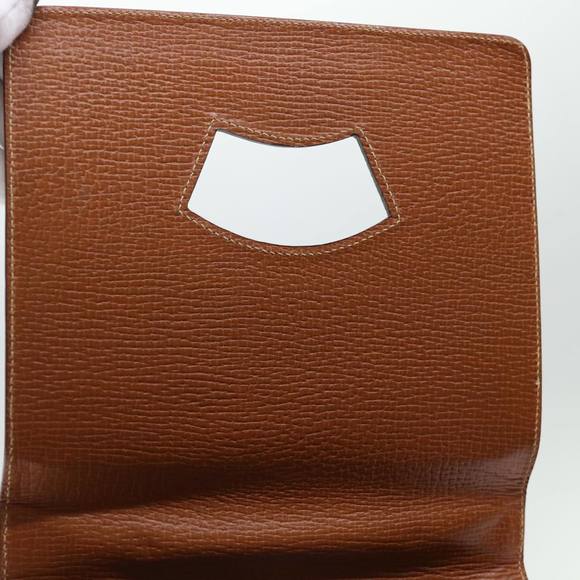 LOEWE Hand Bag Leather Brown Auth 71590 - Picture 10 of 16